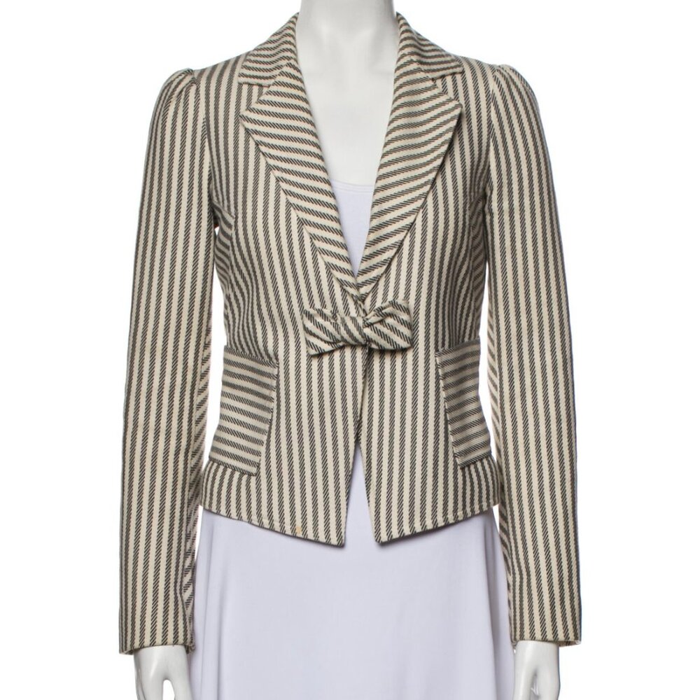 DVF Striped Blazer
